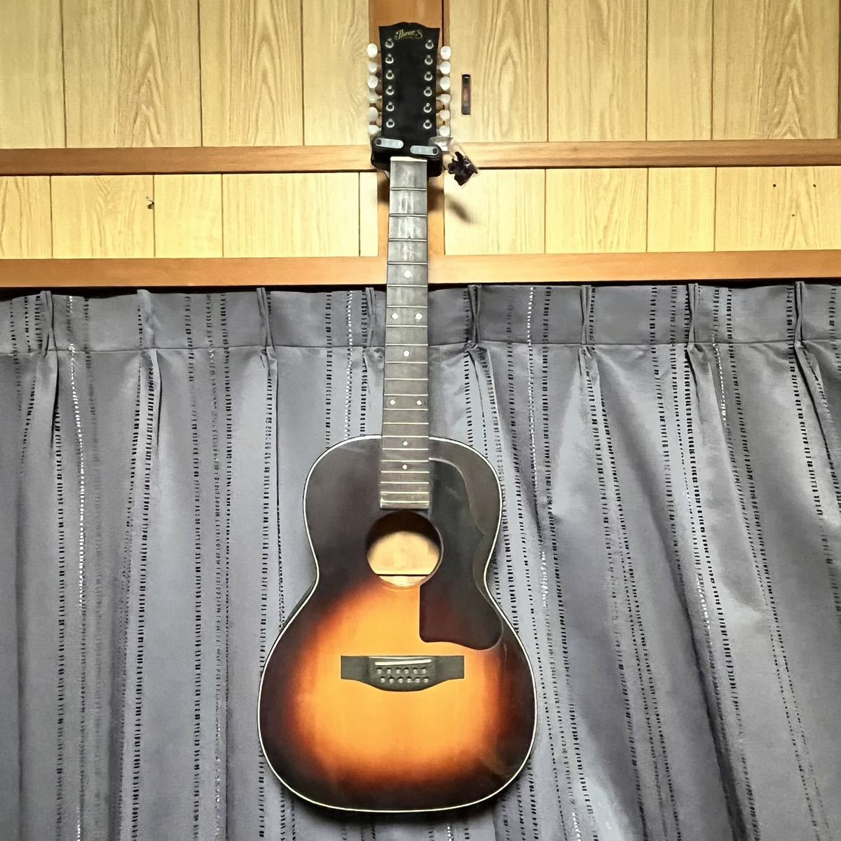 Three ⁄ S（名古屋スズキバイオリン製）G-350T 12弦ギター - ギターは 