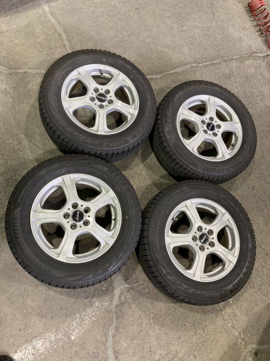 超美品‼️【室内保管】195 / 65 R15 アルミホイール付き スタッドレス 