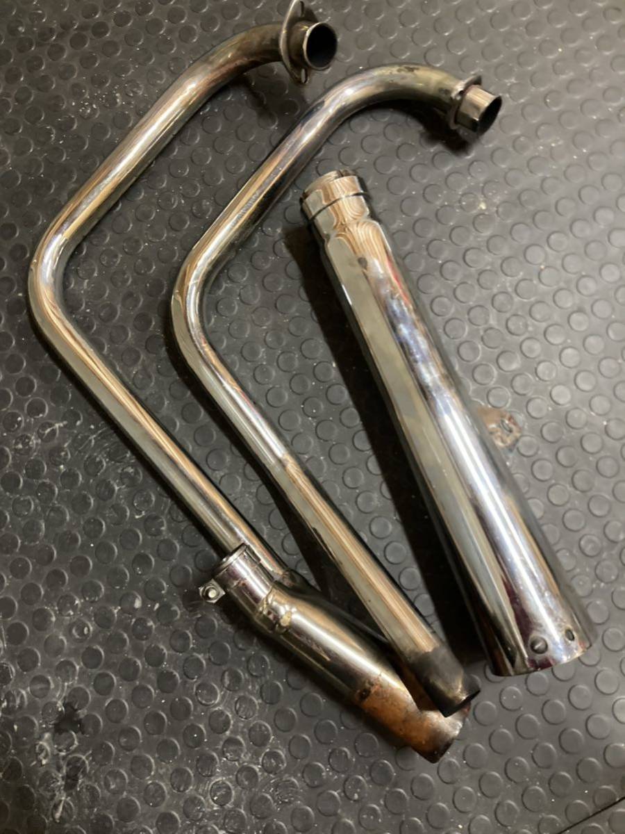 z750twin MAC集合管 kz750b kz750t z750ツイン z750t(マフラー本体 