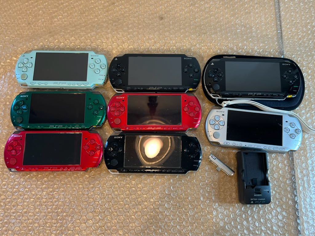 1円スタート ジャンク PSP 色々 PSP-1000 / PSP-2000 /PSP-3000 まとめ 