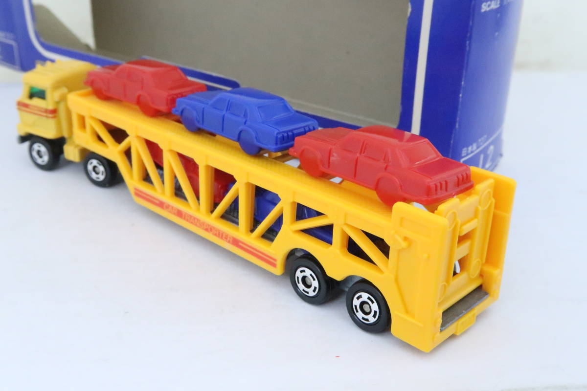 ロングトミカ L2 HINO TRANSPORTER 日野 カートランスポーター 箱付