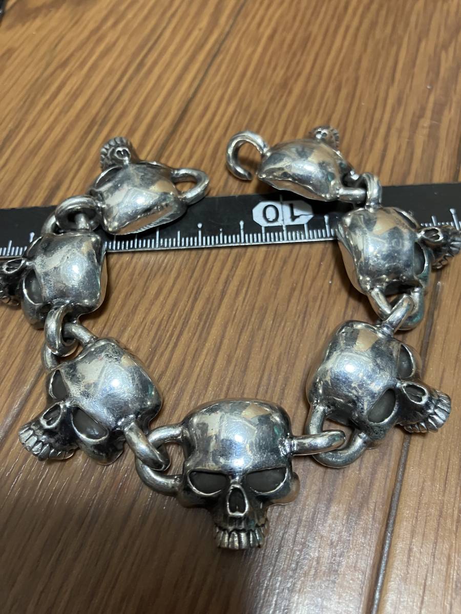 超リアル！！【スカル(髑髏)】職人手彫刻【桃の木】25mm 