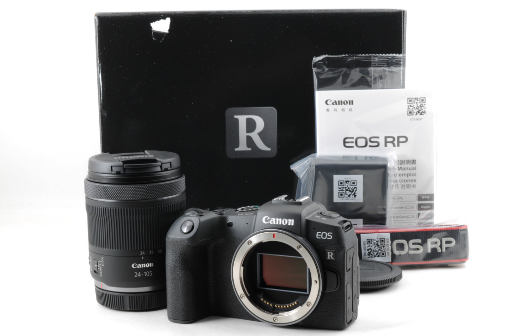 未使用 動作品 キャノン Canon EOS RP レンズ RF 24-105mm f4-7.1 STM 