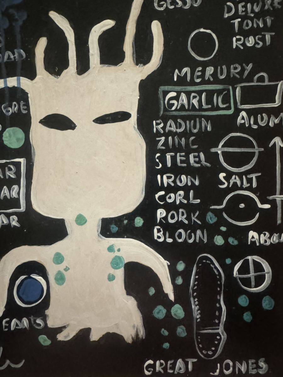 肉筆 ジャン ミシェル バスキア Jean-Michel Basquiat 1960 FAMOUS