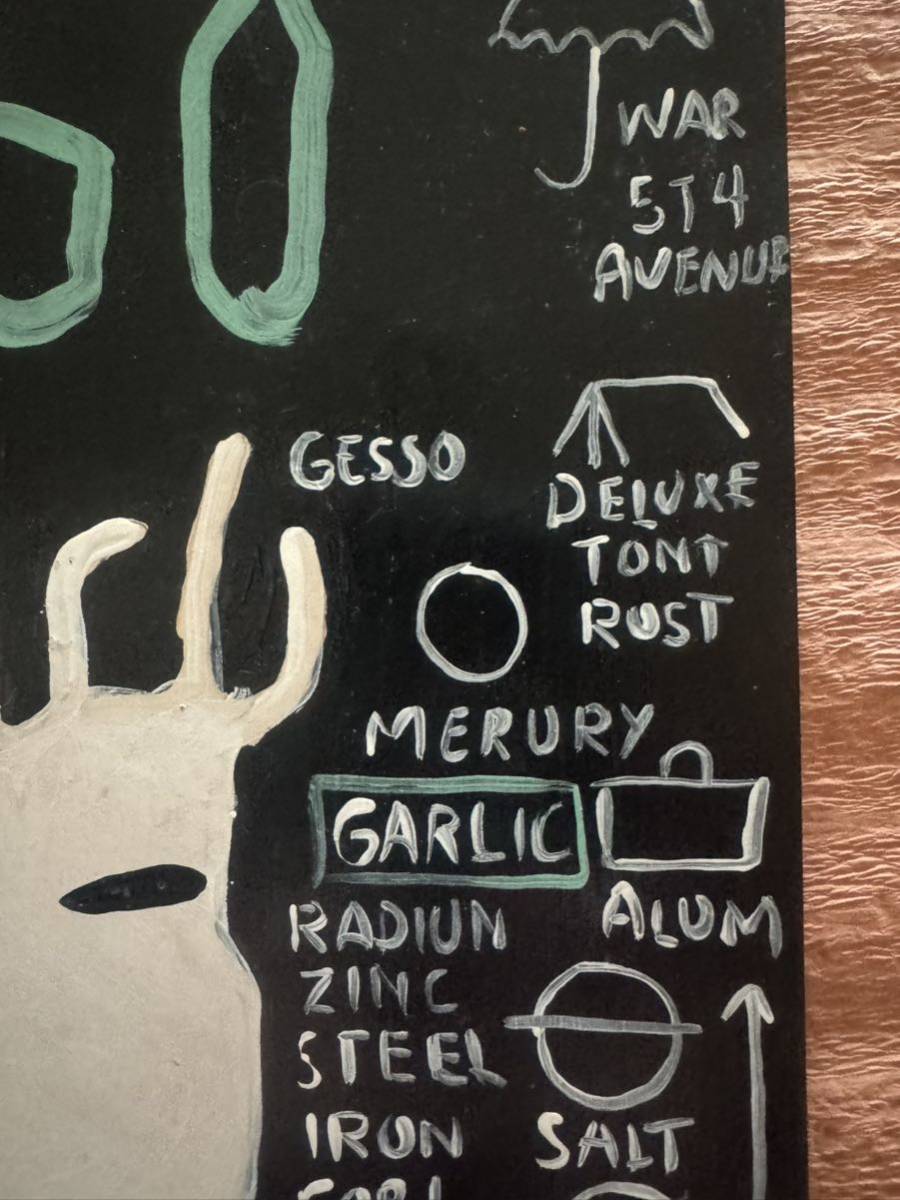 肉筆 ジャン ミシェル バスキア Jean-Michel Basquiat 1960 FAMOUS