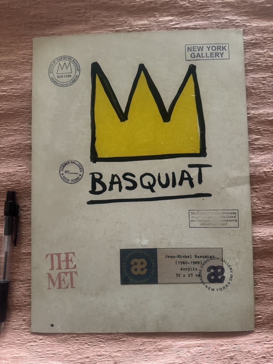 肉筆 ジャン ミシェル バスキア Jean-Michel Basquiat 1960 FAMOUS