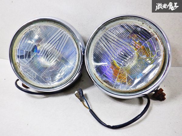 当時物！！希少！！売り切り CIBIE シビエ 2灯ライト 丸型 ヘッド 