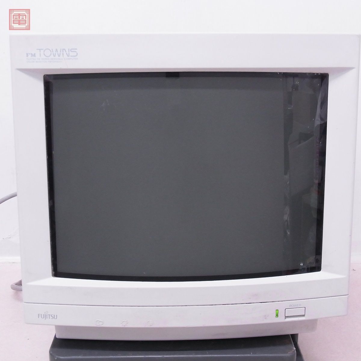 富士通 カラーCRTディスプレイ 14インチ FMTDP8311 通電OK ブラウン管