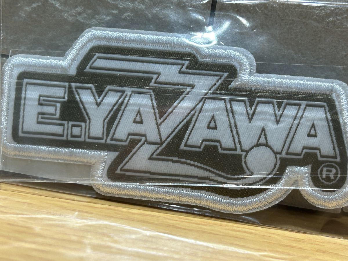 ♪送料無料♪ 新品 当時物 正規品 矢沢永吉 YAZAWA レア 入手困難 ロゴ アイロン ワッペン 刺繍 ワッペンシール エンブレム ベージュ 白_2