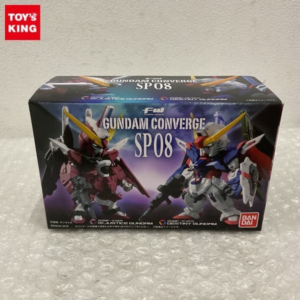 Sp08 1円〜 バンダイ FW GUNDAM CONVERGE SP08 機動戦士ガンダムSEED ジャスティスガンダム デスティニーガンダム(その他 ...