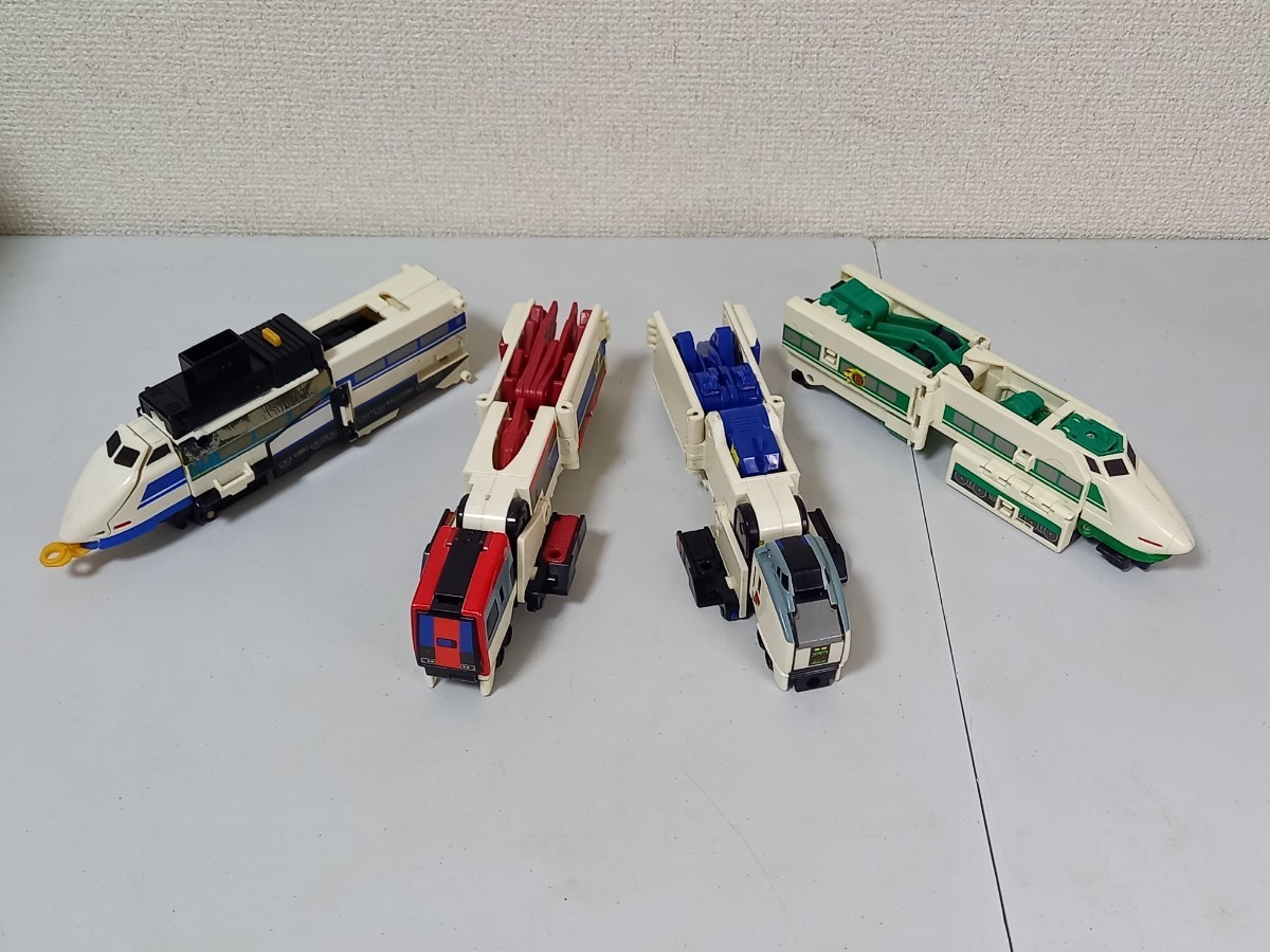 DX 合体ロボット 当時物 勇者特急 マイトガイン バトルボンバー トライ 