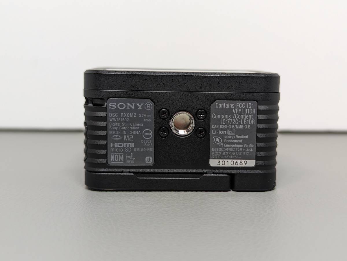 SONY RX0M2 予備バッテリー付き 国内版】SONY RX0 Ⅱ(DSC-RX0M2)【元箱・付属品すべて有り＆予備