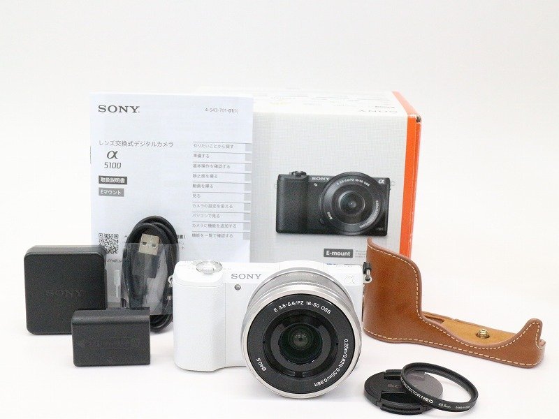 美品】SONY α5100パワーズームキット ミラーレス一眼レフカメラ ミラー