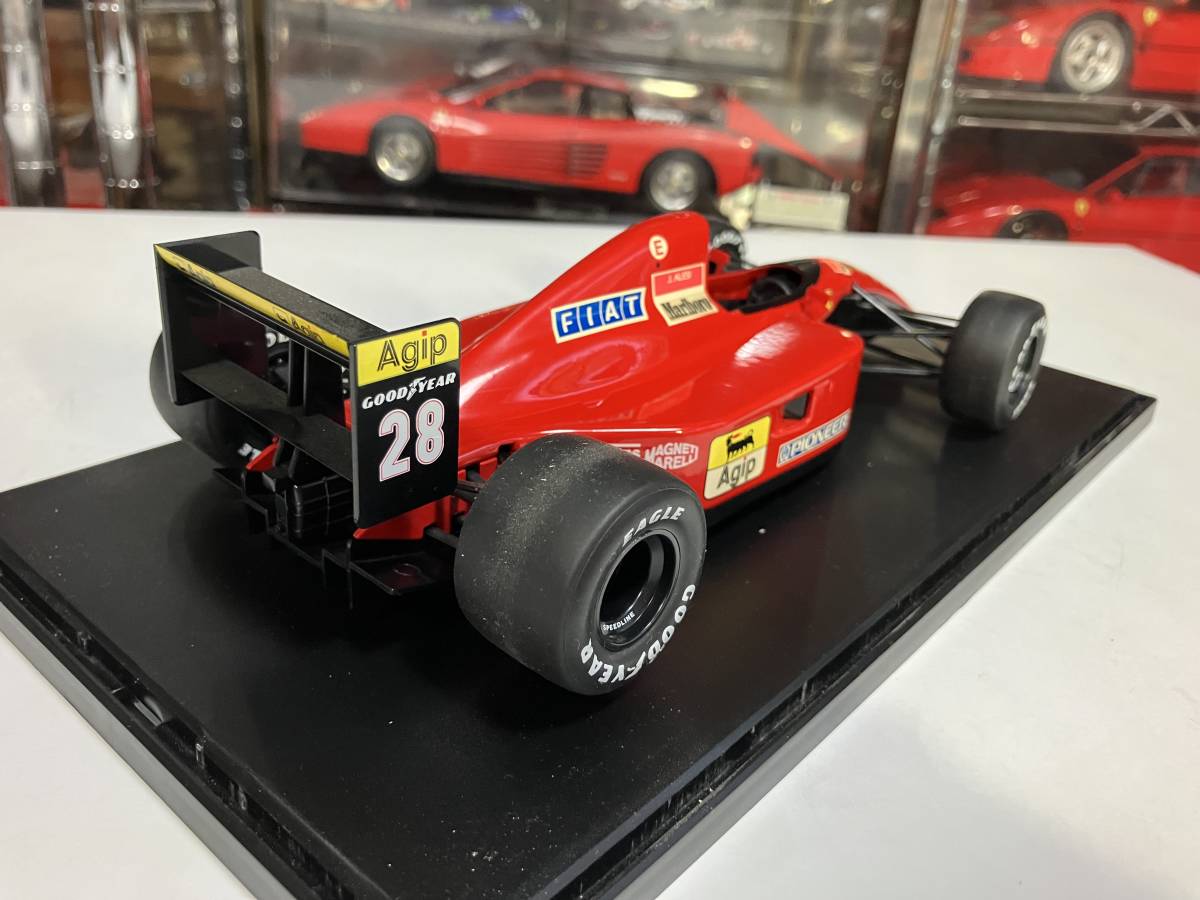 タミヤ 1/20 コレクターズクラブ フェラーリF1 643 J・アレジ 