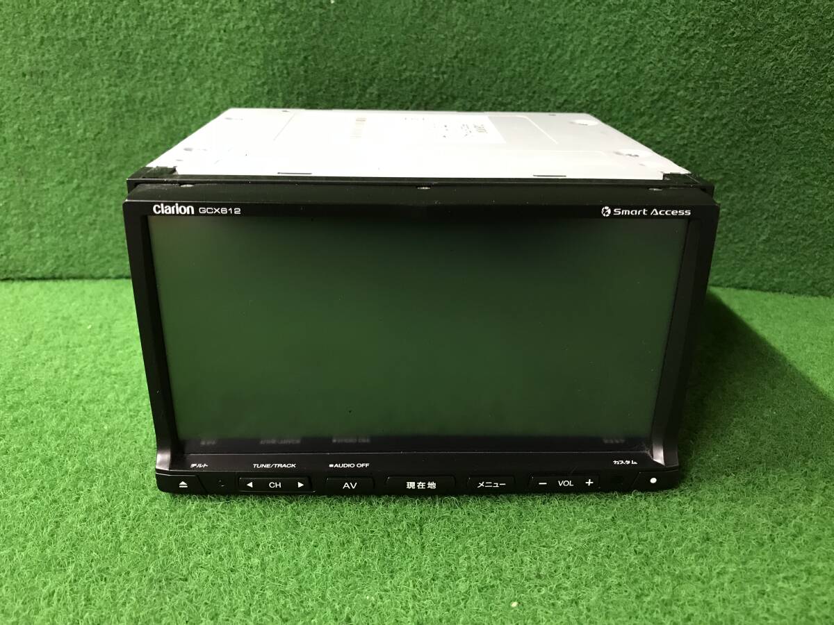 クラリオン メモリー ナビ GCX612 スマートアクセス 地デジ 2アンテナ