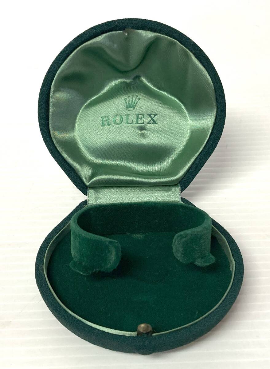 ④レア 純正 ROLEX ロレックス アンティーク 時計ケース グリーン 緑