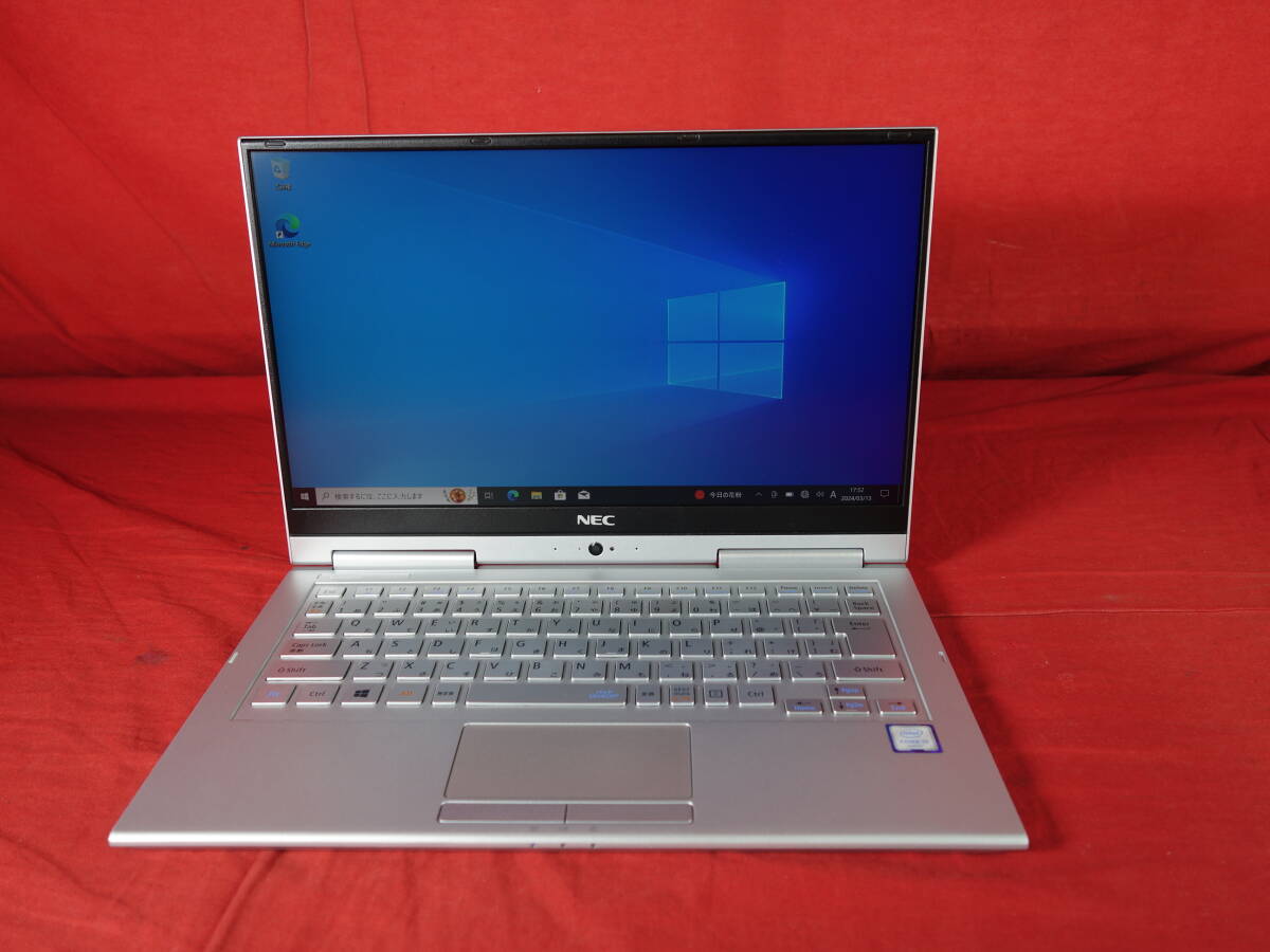 稼働品 NEC ノートパソコン PC-VK23TGVGU タッチパネル 本体 稼働品