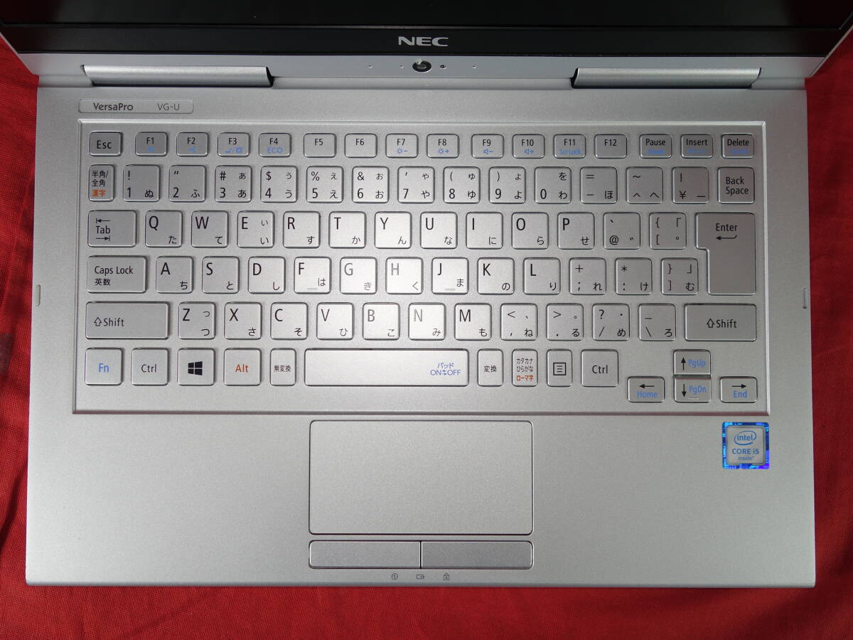 稼働品 NEC ノートパソコン PC-VK23TGVGU タッチパネル 本体 Amazon.co