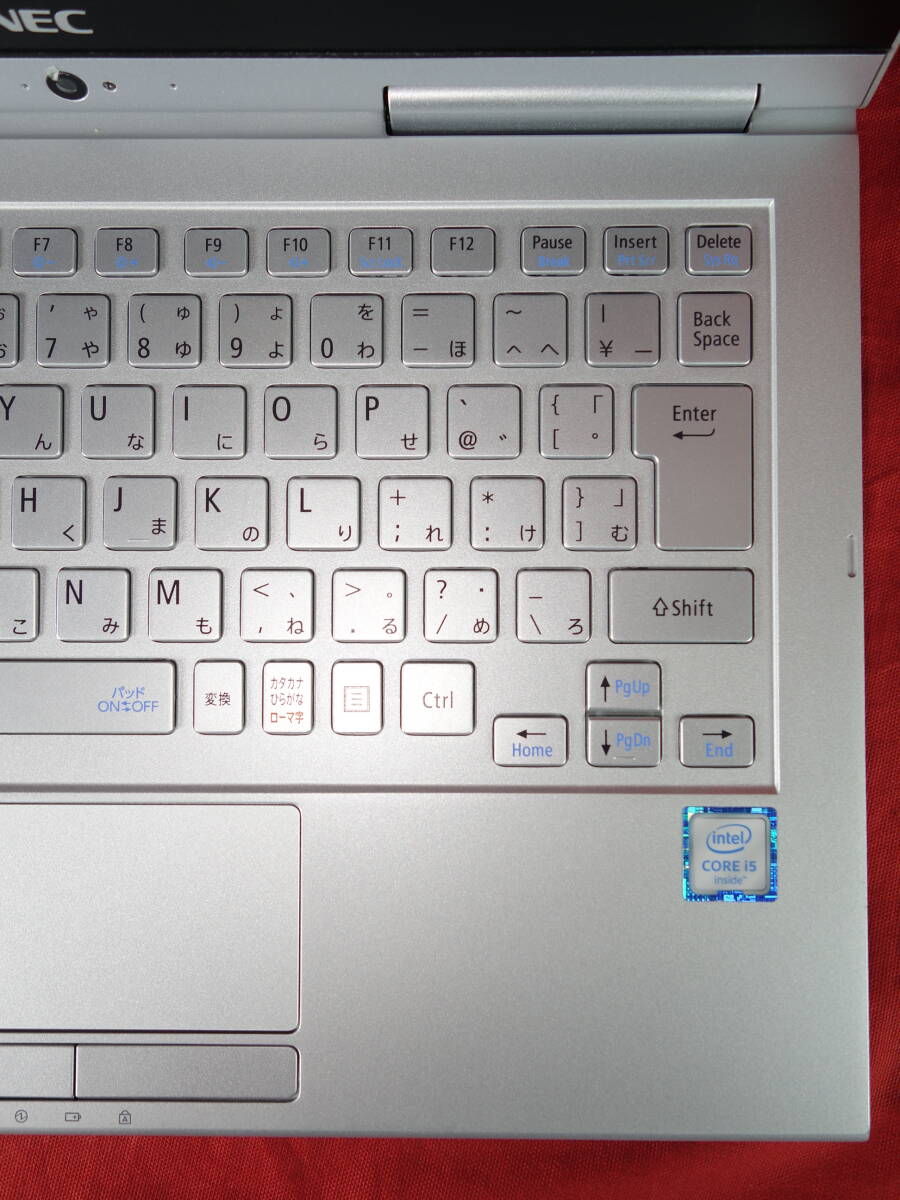 稼働品 NEC ノートパソコン PC-VK23TGVGU タッチパネル 本体 稼働品