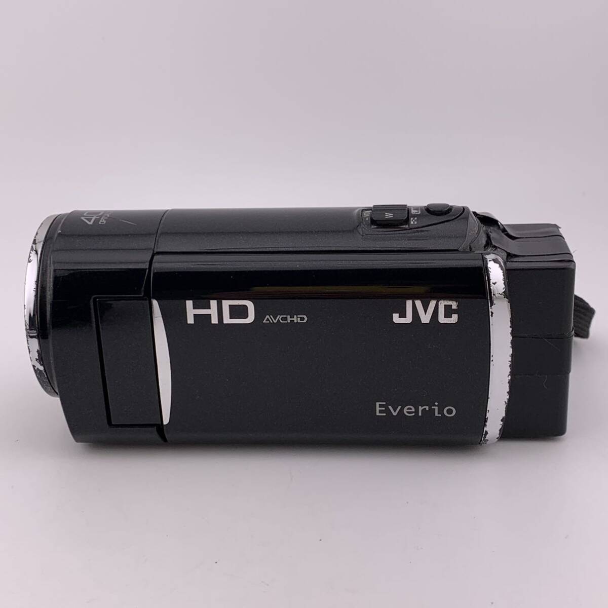 ○ジャンク品○ JVC HD AVCHD Everio 40x ビデオカメラ GZ-HM238-B AC