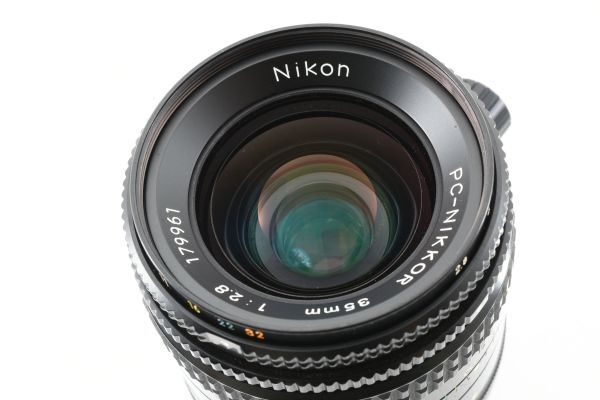 ★☆Nikon PC-NIKKOR 35mm F2.8 ニコン #6087☆★_10