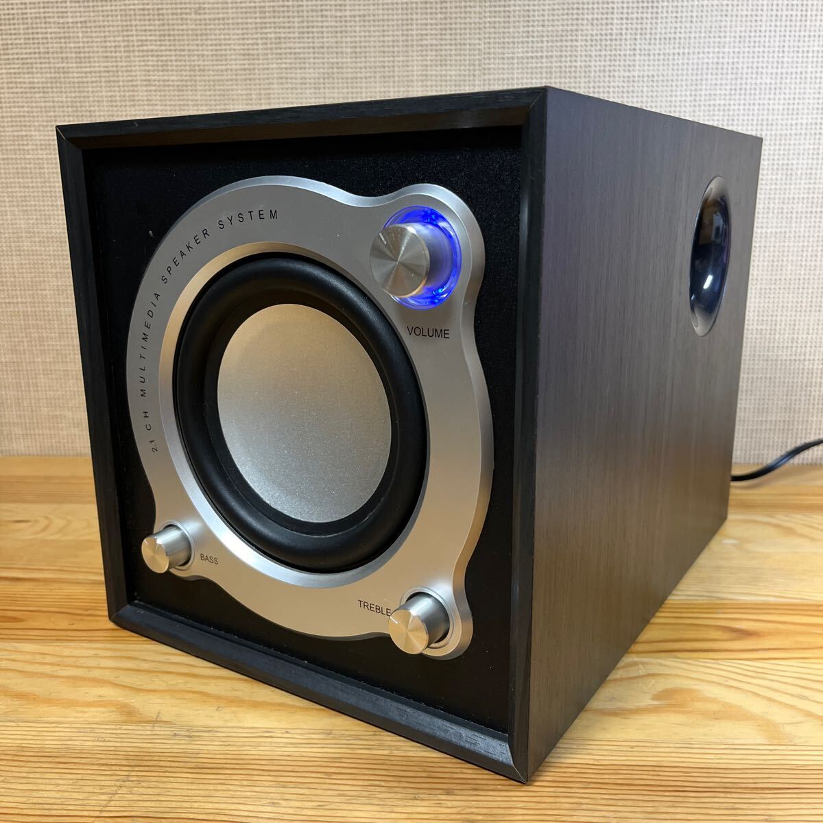 美品★アズマ 2.1CH マルチメディア スピーカーシステム u766_1