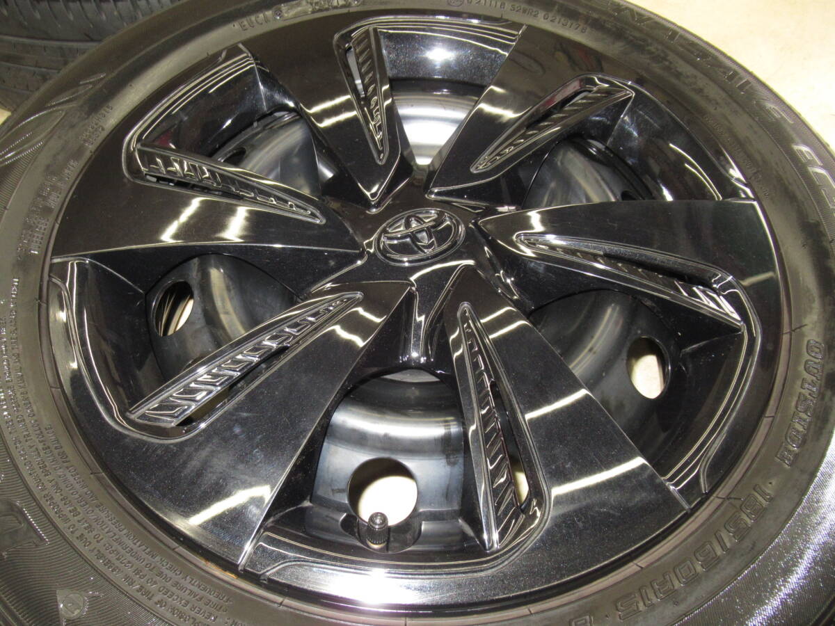 トヨタ 170系シエンタGグランパー純正スチール 5.5J-15 off+39 pcd100 