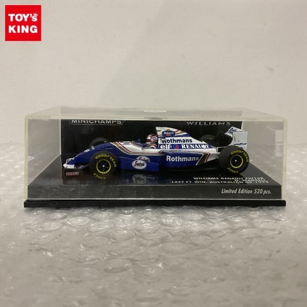 ミニチャンプス 未開封  マンセル 1円〜 ミニチャンプス 1/43 Williams Renault FW16B N.MANSELL LAST F1