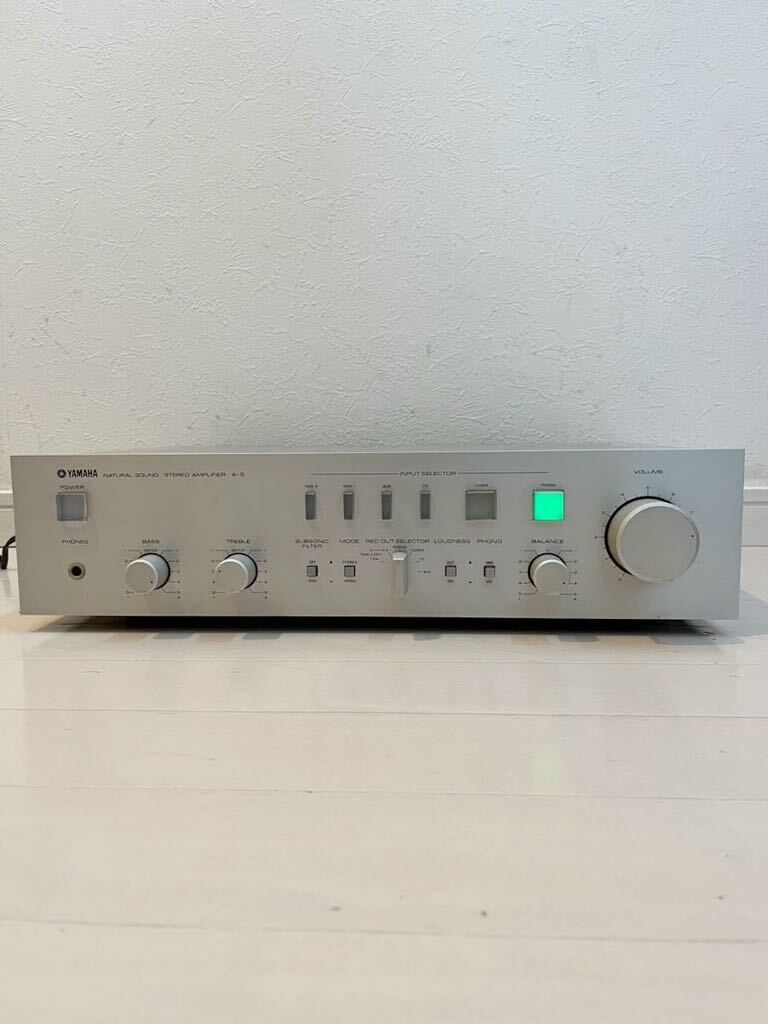 ☆YAMAHA☆ヤマハ☆ステレオアンプ☆A-5☆通電確認済☆_1