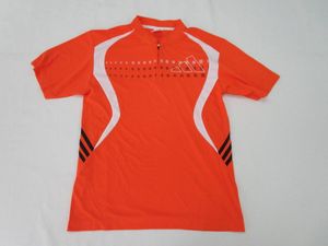 W.24.D.22　CIJ　★送料230円定額☆　サイクリングジャージ　adidas　M　オレンジ×ホワ