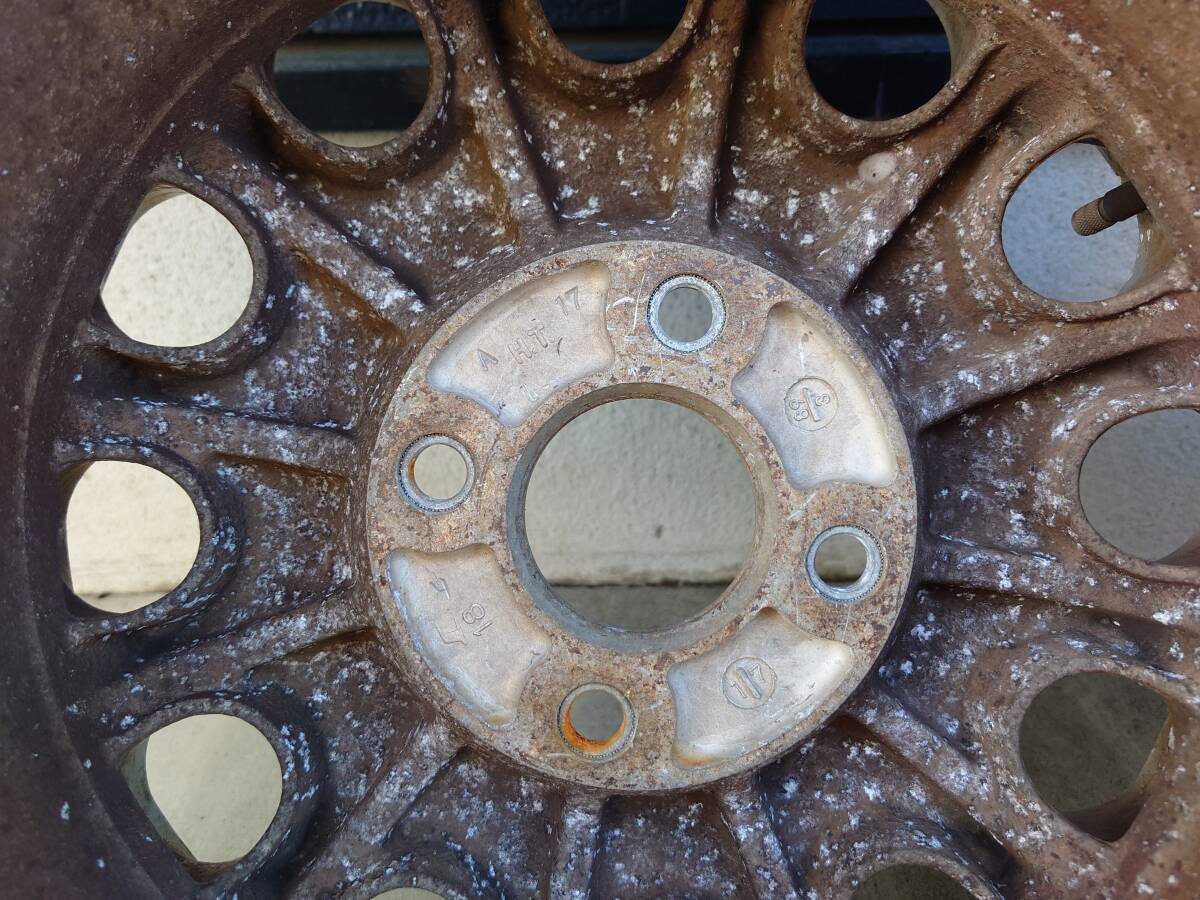 S13 180SX 日産純正 火の玉ホイール 6JJ＋40 15インチ 114.3 4H 2本
