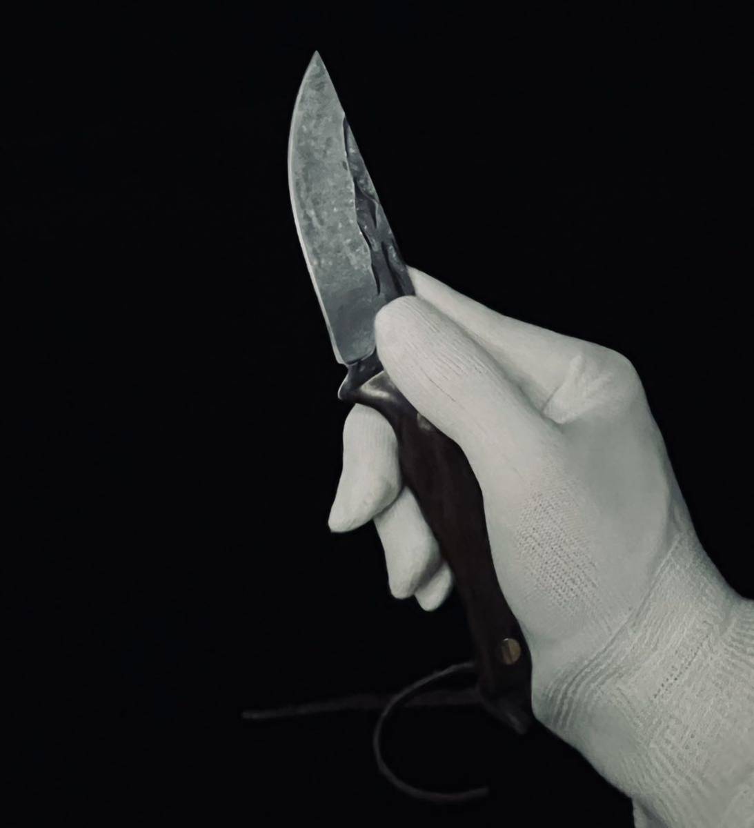 ［1-4-1#A］骨スキナイフ　フルタングナイフ　シースナイフ　サバイバルナイフ　ハンティングナイフ　アウトドア　キャンプ　バーベキュー_6