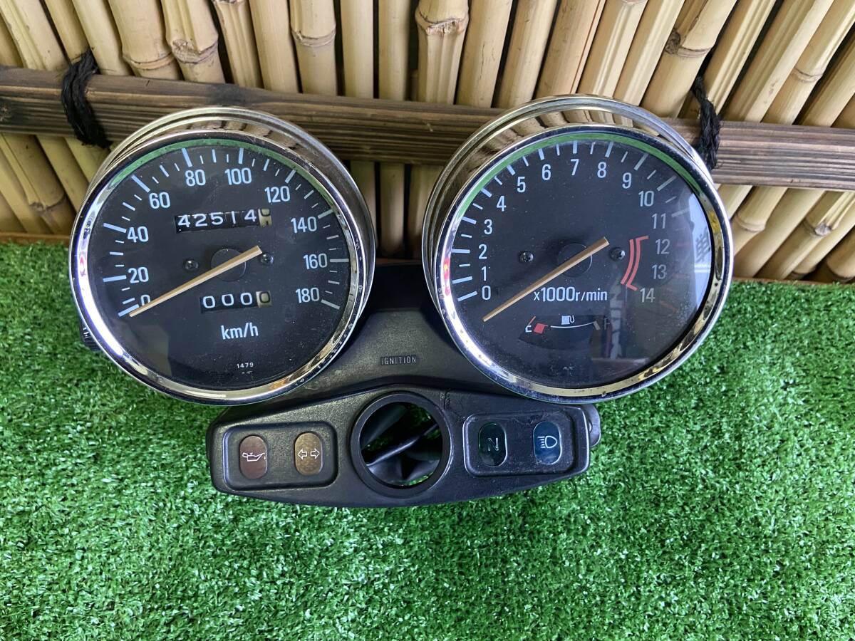 ゼファー400 純正 スピードメーター タコメーター インジケーター