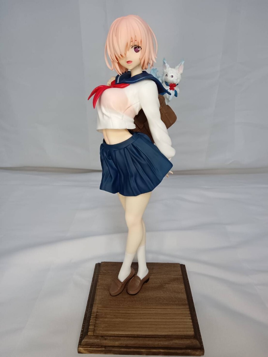 マシュ・キリエライト ガレージキット 塗装済完成品 制服マシュ 透け