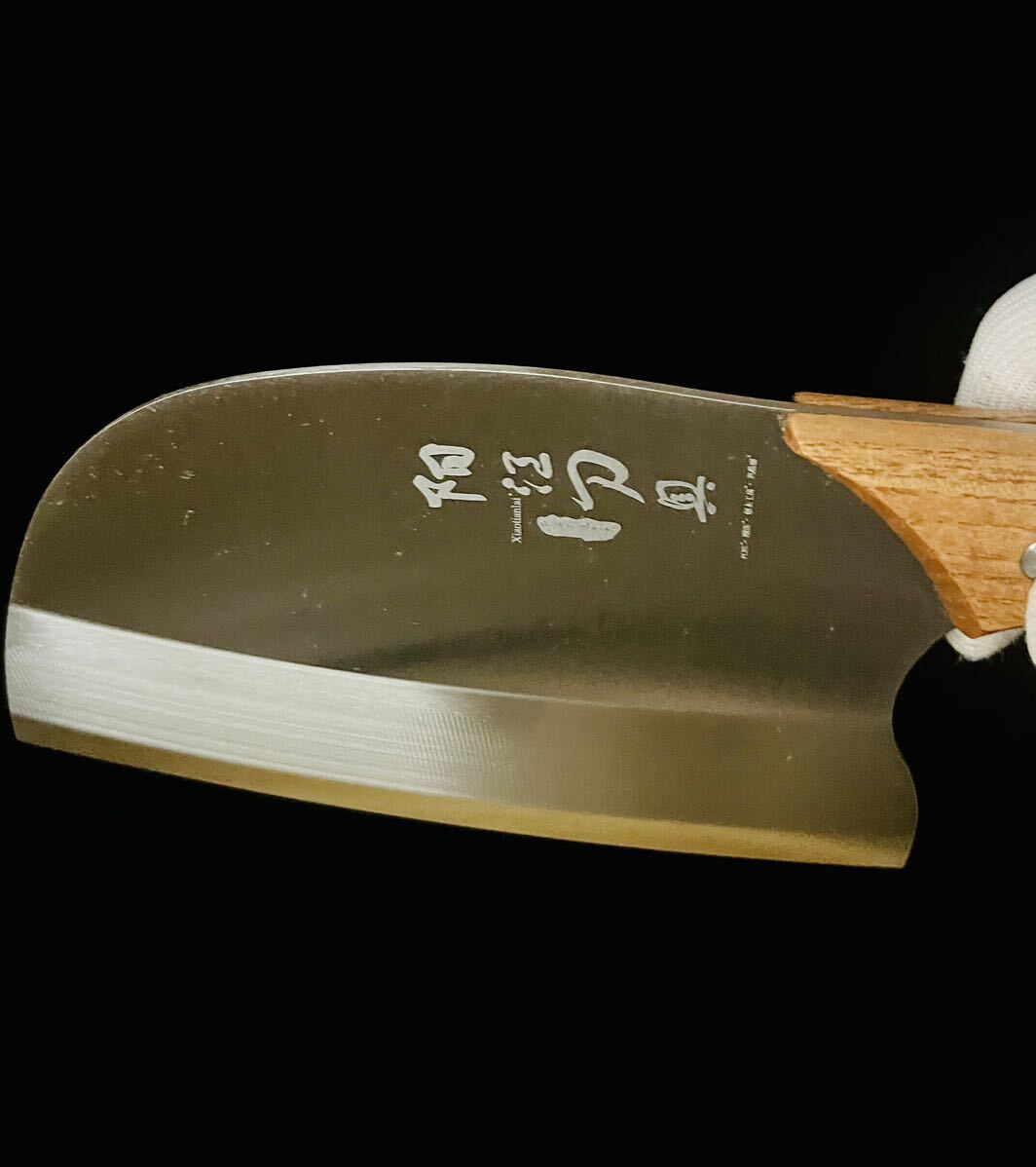 ［4-3-4#B］　ブッチャーナイフ　骨切包丁　骨スキ　叩き包丁　解体ナイフ　狩猟刀　ハンティングナイフ　出刃包丁　フルタングナイフ_3