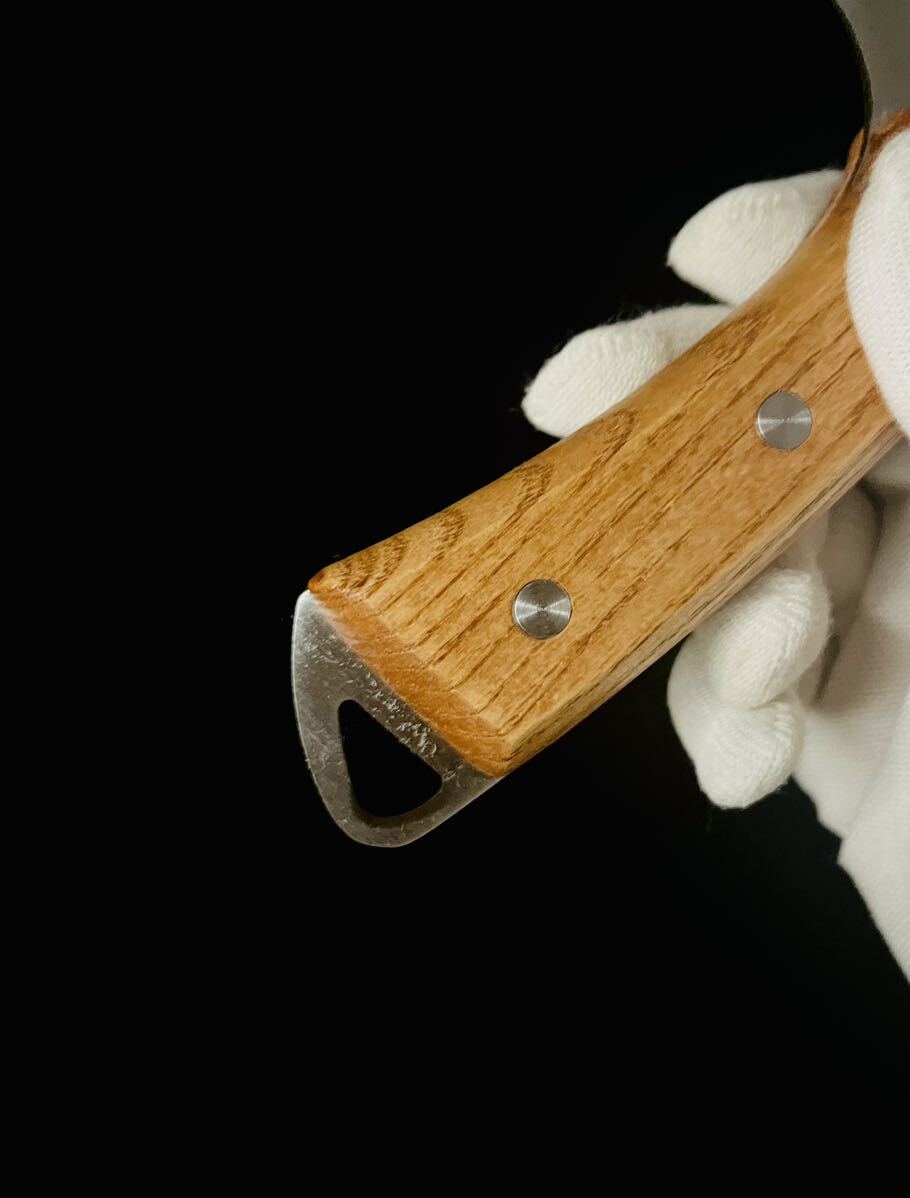 ［4-3-4#B］　ブッチャーナイフ　骨切包丁　骨スキ　叩き包丁　解体ナイフ　狩猟刀　ハンティングナイフ　出刃包丁　フルタングナイフ_6