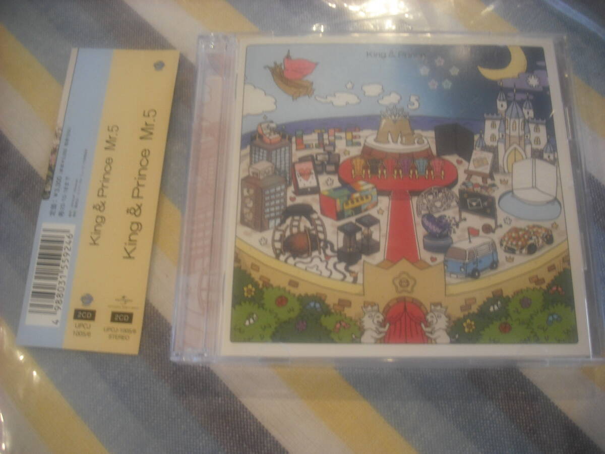  king & prince Best album Mr.5 通常　帯あり_1