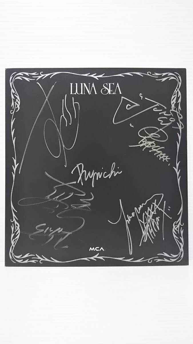 LUNA SEA メンバー５人の直筆サイン色紙！ 204 直筆サイン色紙 ☆ルナシー/LUNA SEA/メンバー全員分☆ 1992年/MCA