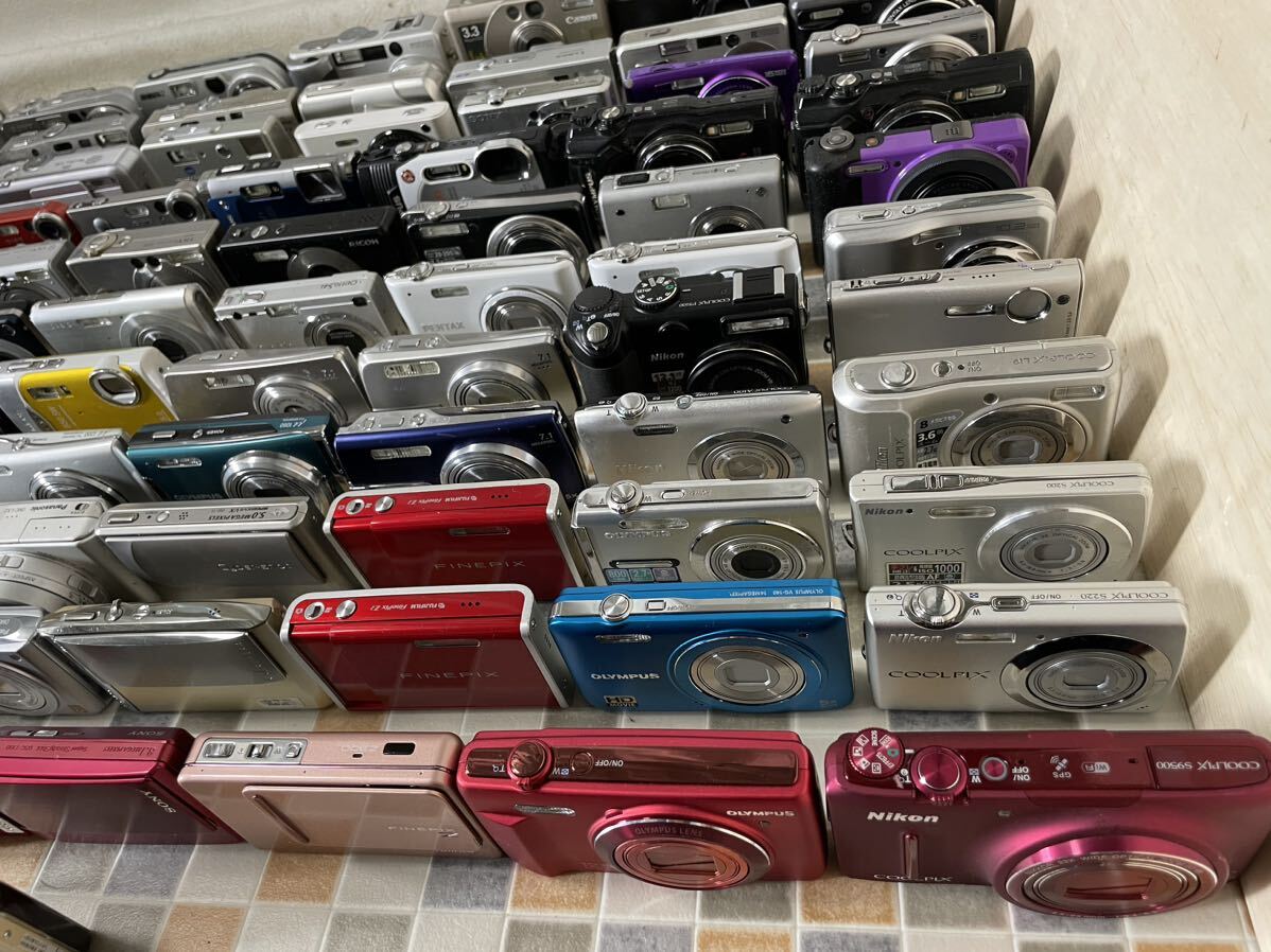 デジタルカメラ　100台　まとめ　SONY Canon OLYMPUS CASIO Nikon FUJIFILM Panasonic Finepix デジカメ　コンパクトデジタルカメラ _3