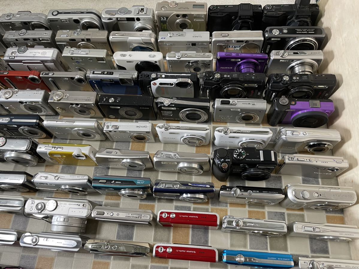 デジタルカメラ　100台　まとめ　SONY Canon OLYMPUS CASIO Nikon FUJIFILM Panasonic Finepix デジカメ　コンパクトデジタルカメラ _8