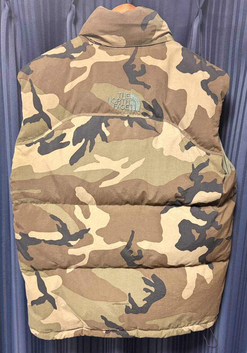 ノースフェイス ヌプシ ダウンベスト 700フィル 迷彩/カモフラ M/M ND00490_2