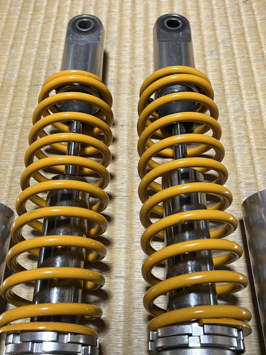 ☆500円スタートPAIOLI製 当時物 別体タンク式 リアサスXJR400