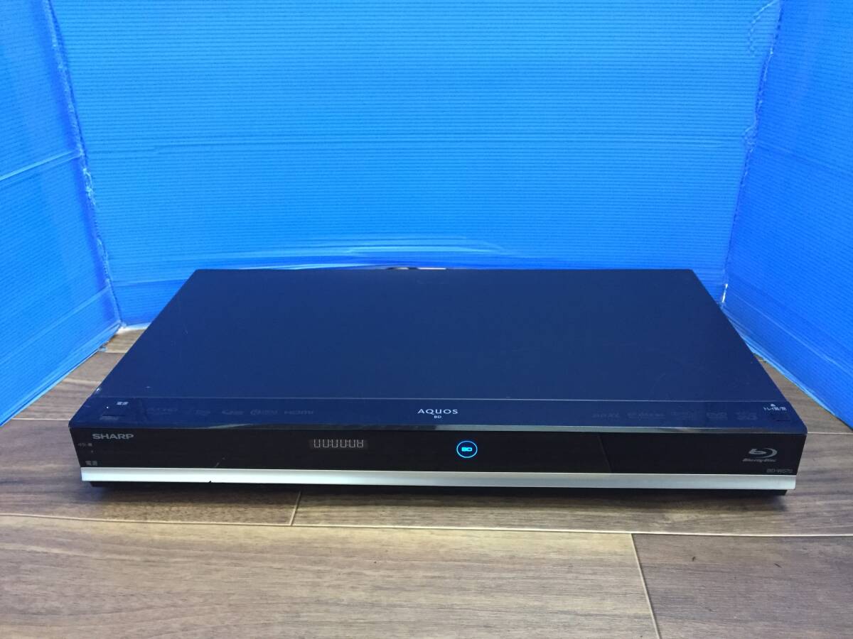 驚きの値段】 SHARP AQUOS BD/HDDレコーダー BD-W570 中古品3142