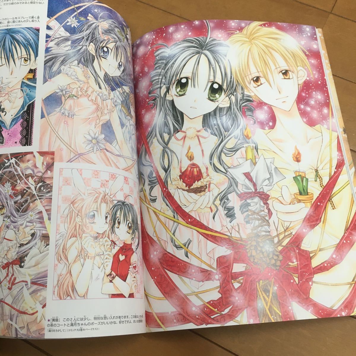フルムーンをさがして イラスト集 付録まとめ売り りぼん特別編集 種村有菜コレクション 満月をさがしてイラスト集 初版