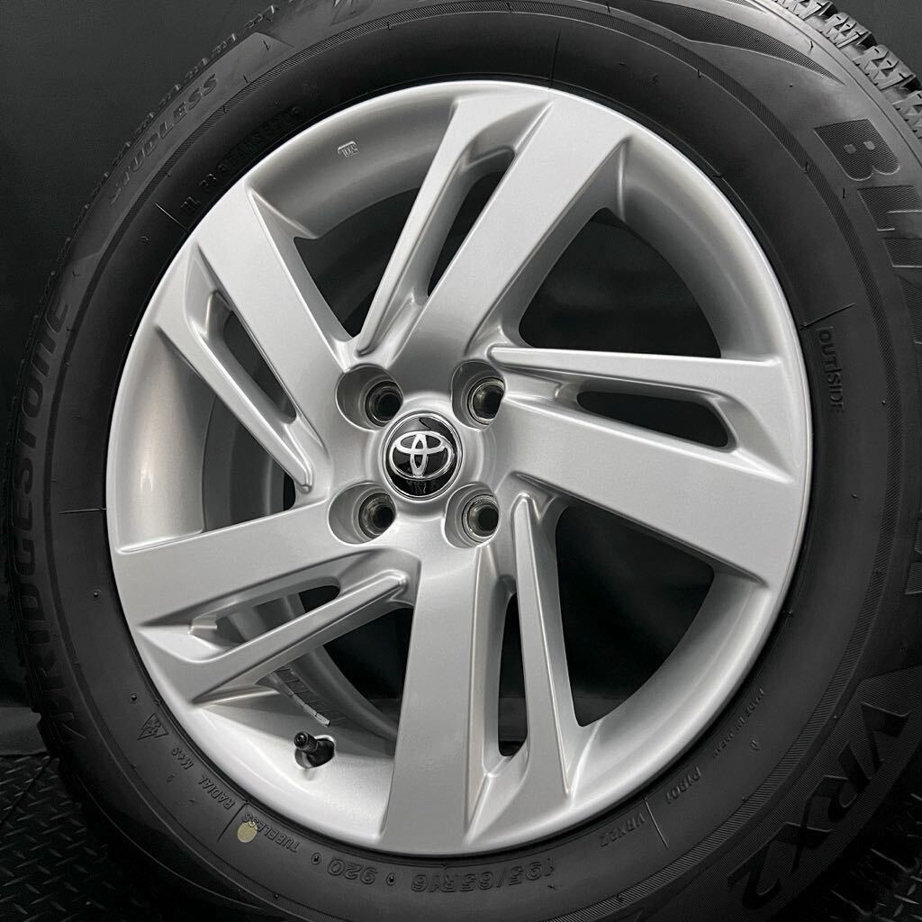 深溝美品☆ブリヂストン VRX2 195/65R16&トヨタ ライズ純正ホイール 4