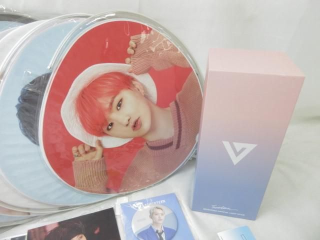 同梱可】中古品 韓流 SEVENTEEN ホシ トレカ 20枚 うちわ ペンライト