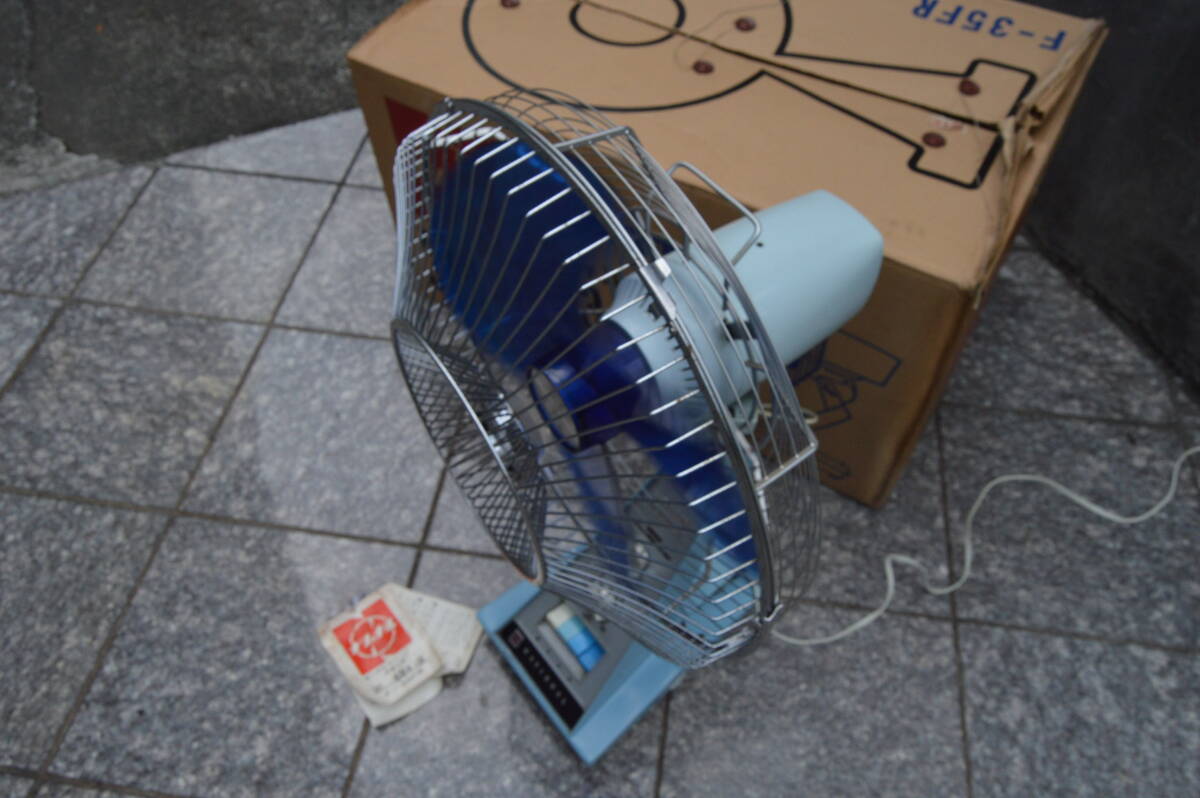中古 外観美品 ナショナル National レトロ 扇風機 F-35FR