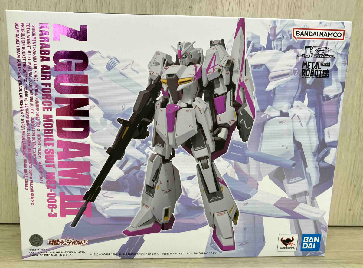 METAL ROBOT魂 (Ka signature) Zガンダム 3号機 ガンダム新体験 -0087 