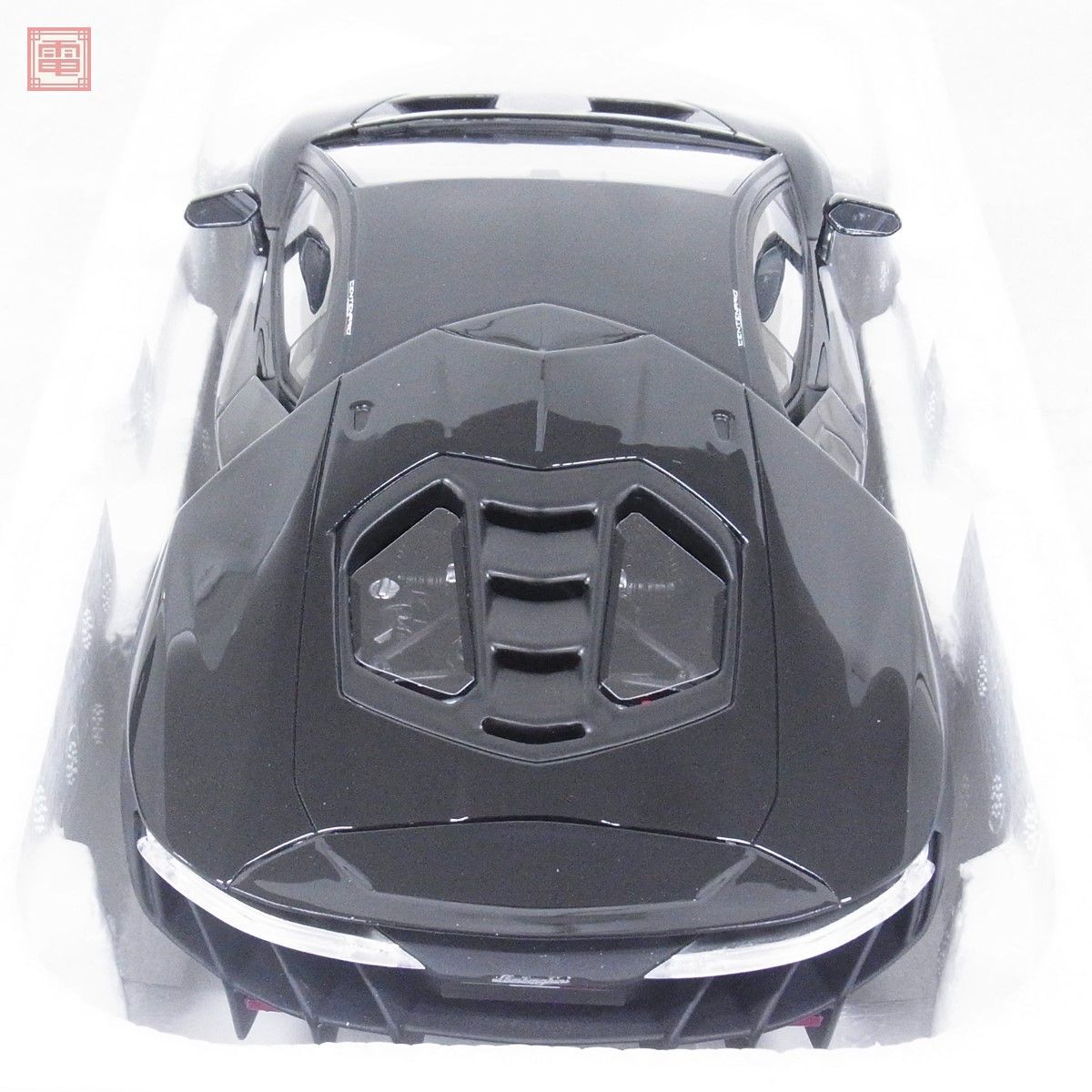 京商 1/18 ランボルギーニ チェンテナリオ メタリックブラック レジン
