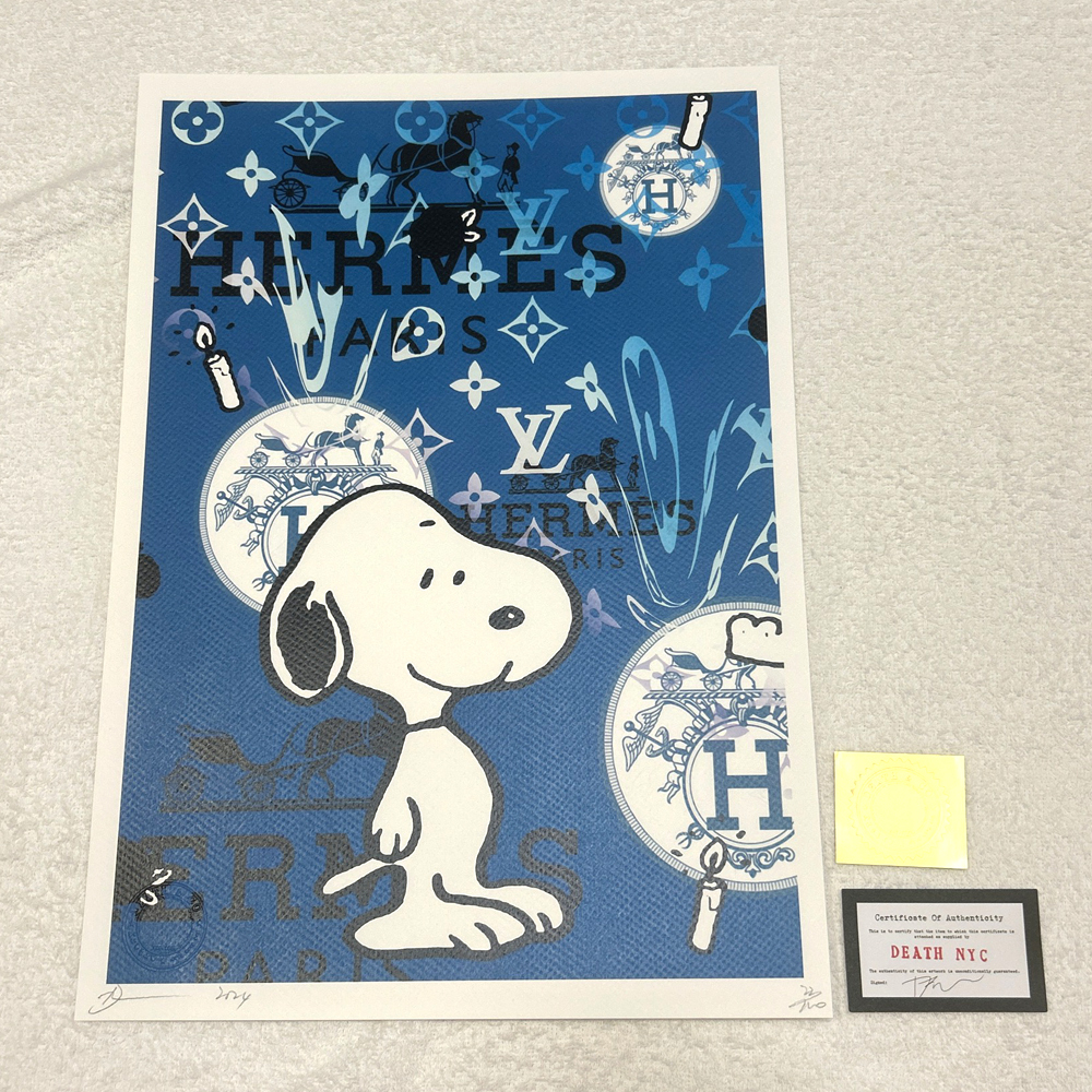 世界限定100枚 DEATH NYC スヌーピー SNOOPY ヴィトン LOUISVUITTON